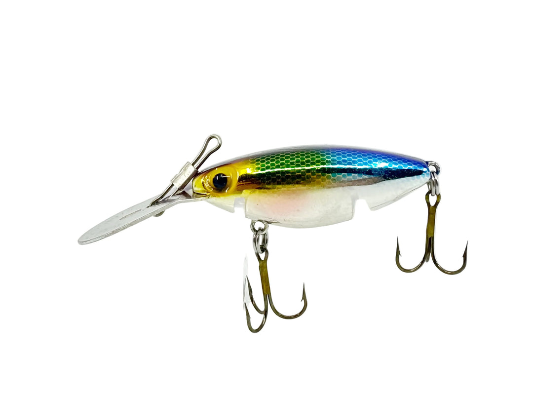 Storm Thin Fin Rattle Tot RH147, #147 Metallic Purple/Yellow/Green/Blue Color