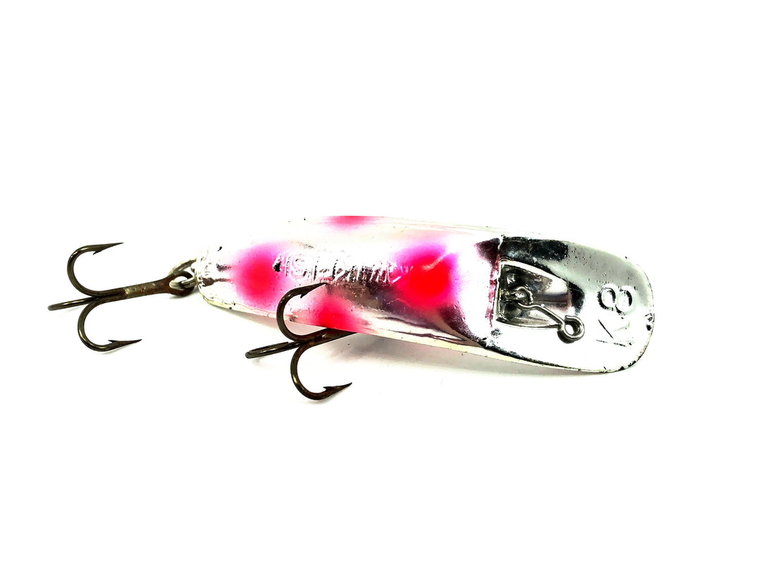 Kwikfish K8, Chrome/Pink Spots Color