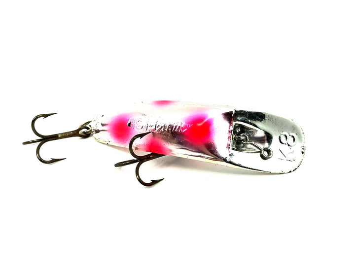Kwikfish K8, Chrome/Pink Spots Color