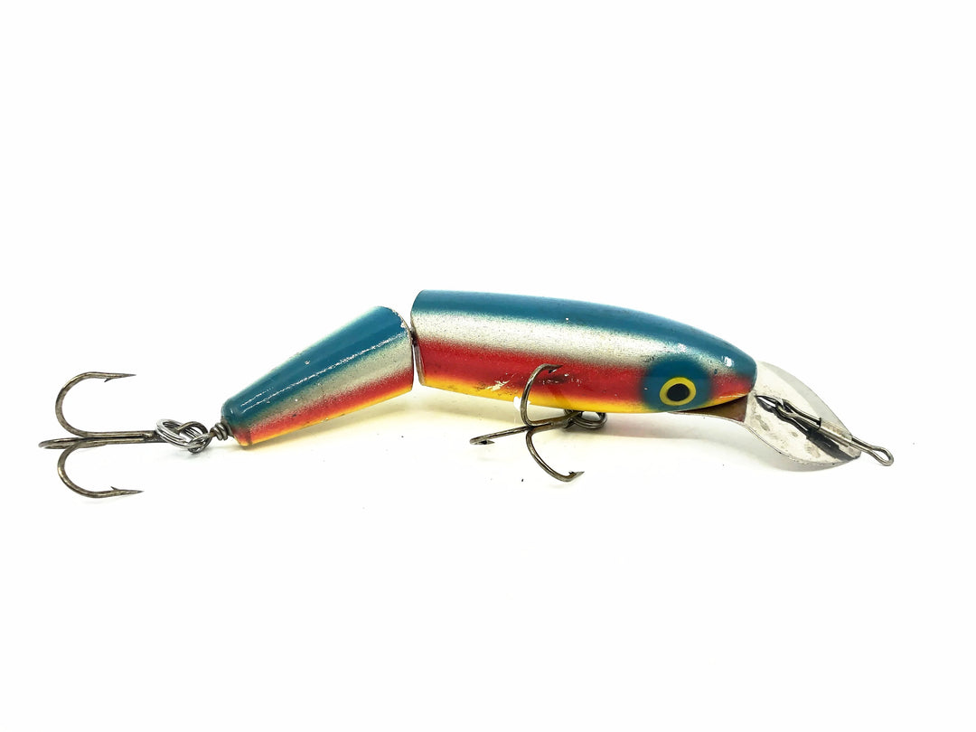 Jointed Wooden 5" Musky Bait, Rainbow Color