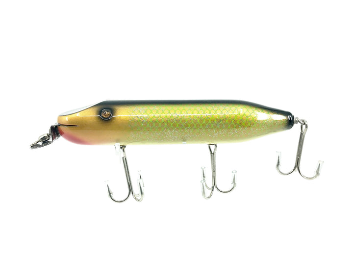 Musky Dan (XXX Lures) Husky Pikie, Golden Shiner Color w/COA