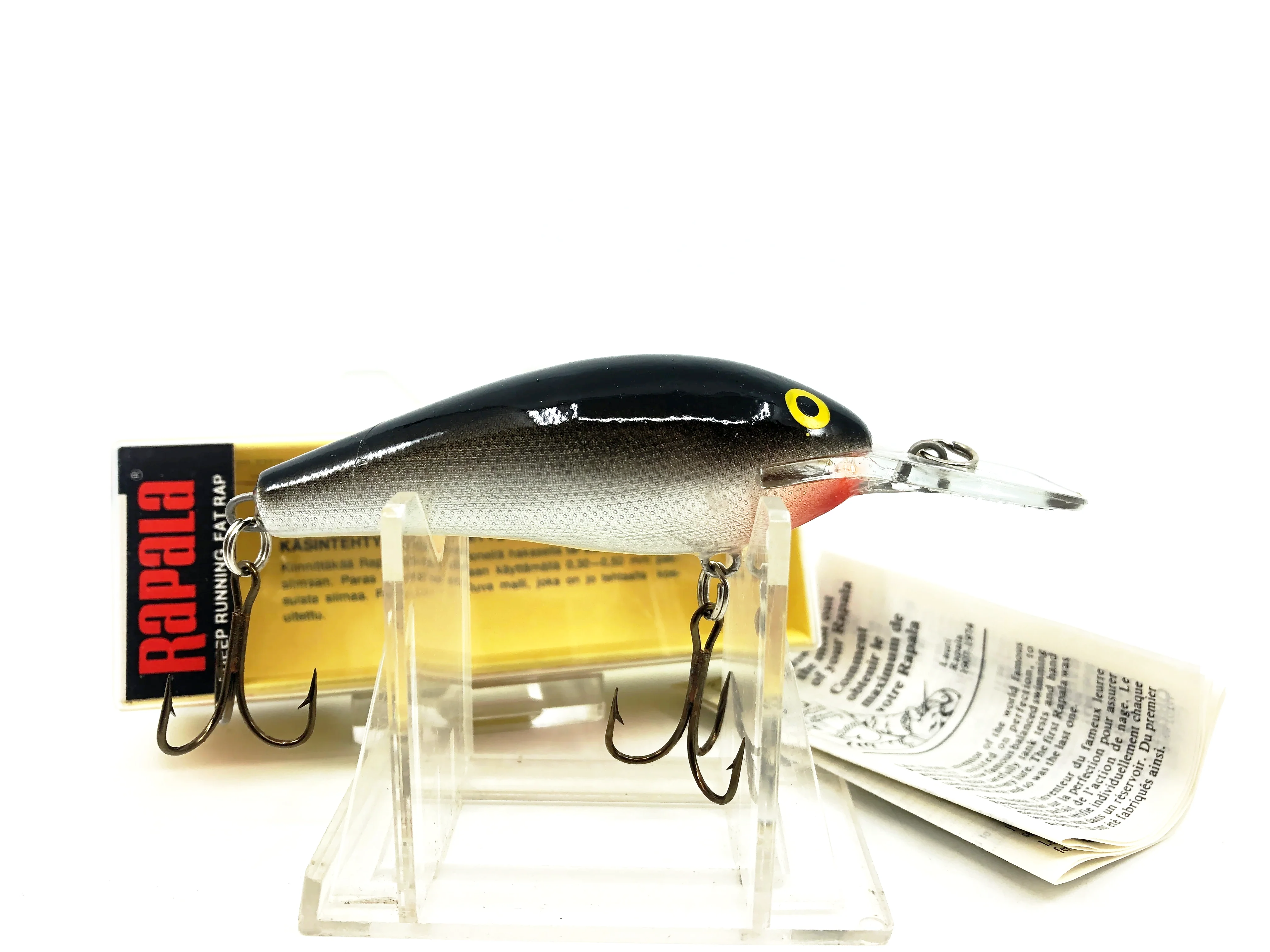 Leurre de pêche vintage rapala fat rap fr-7 & x-rap twitchbait pearl Leurre de pêche vintage rapala fat rap fr-7 & x-rap twitchbait pearl