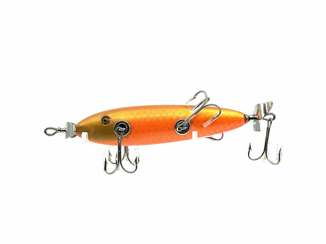 Musky Dan (XXX Lures) 5 Hook Minnow, Goldfish Color