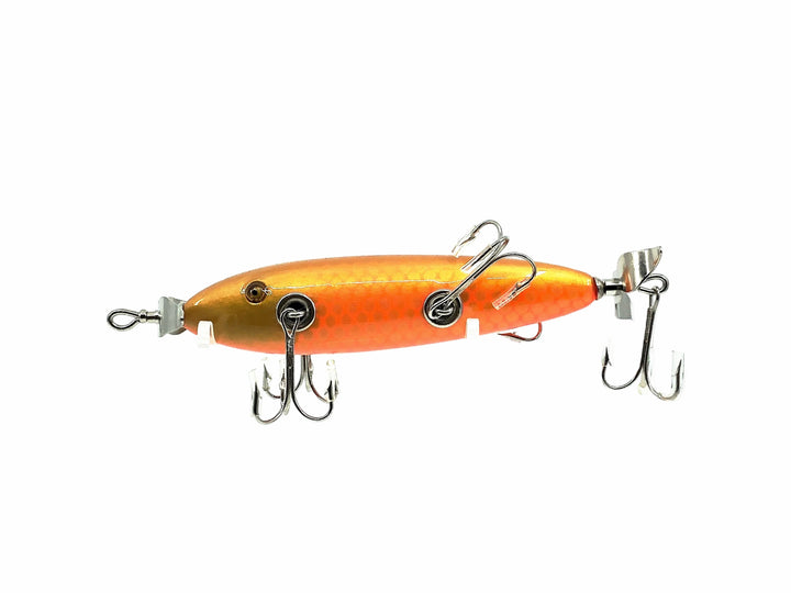 Musky Dan (XXX Lures) 5 Hook Minnow, Goldfish Color