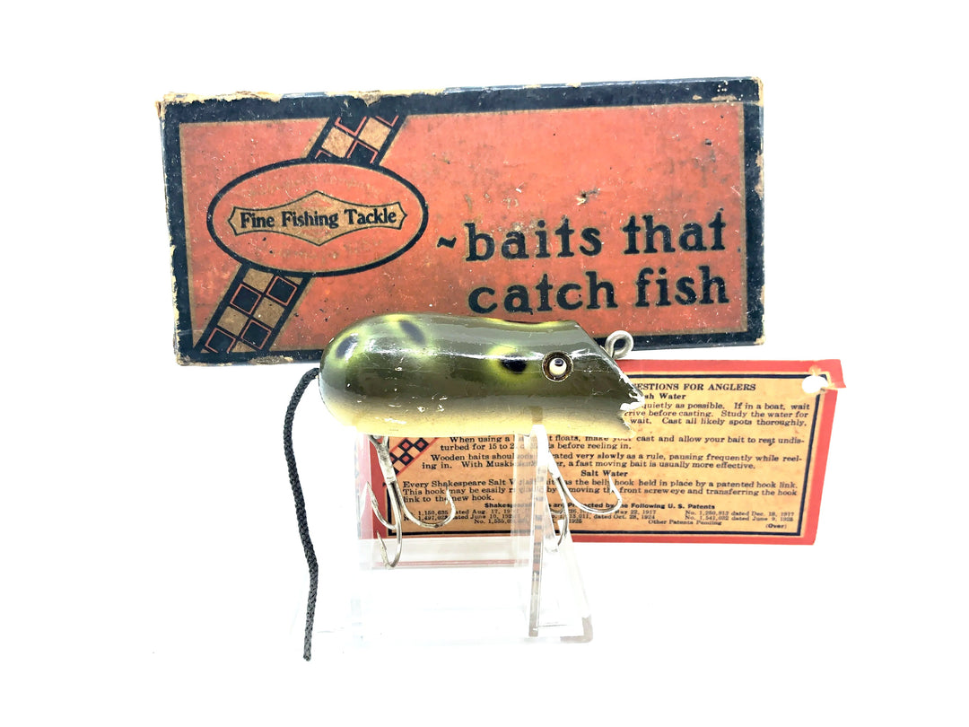 Shakespeare Swimming Mouse 6578, Frog Color with Box