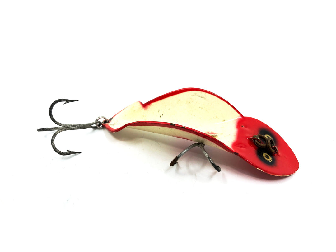 Buck Perry Spoonplug, Red and White Color