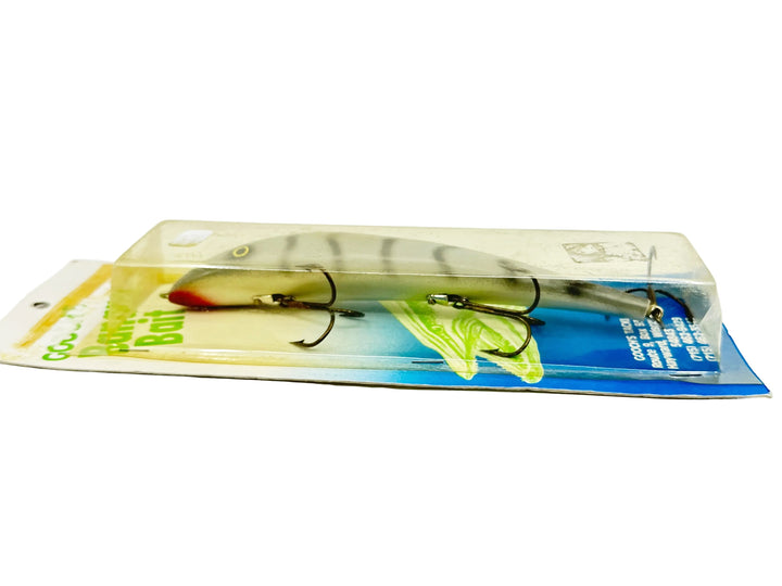 Gooch's Banana Bait, Grey/Black Back & Ribs Color on Card