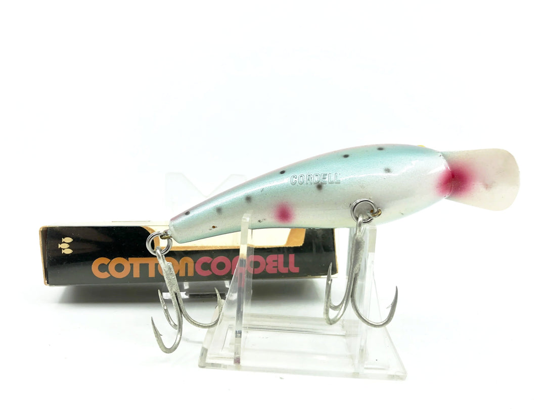 Cotton Cordell 8100 Big-O, #Rainbow Trout Color with Box