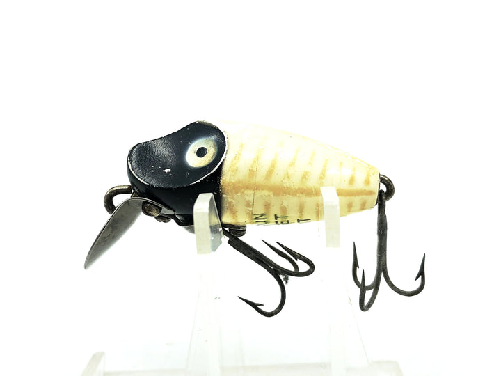Heddon Midgit Digit River Runt Spook 9020, SR-XBY Spook Ray, Black & Yellow Color