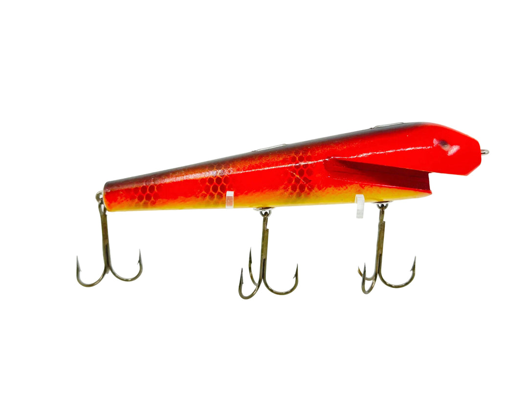 Fudally's Reef Hawg 6", Fluorescent Orange Color