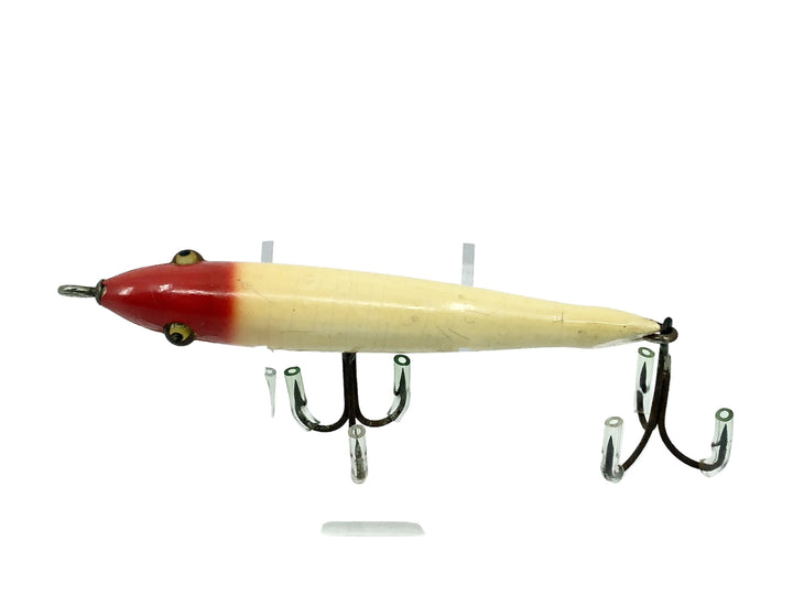 Heddon #800 Saltwater Special (Big Mary), RH Red Head/White Color -Toilet Seat Hardware