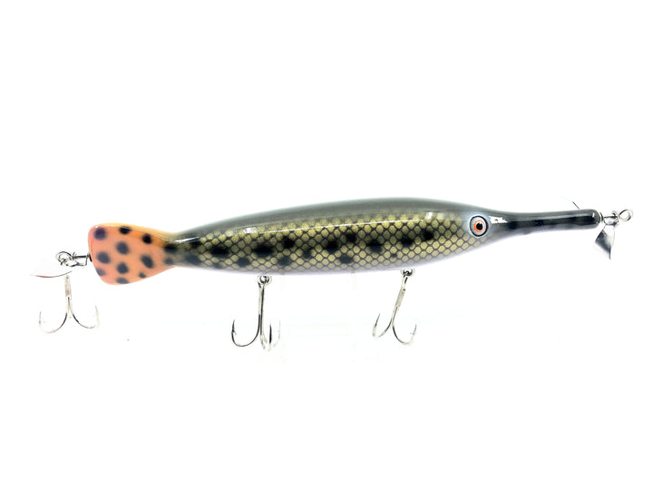 Chautauqua Topwater Magnum Gar, Brown Spotted Gar Color
