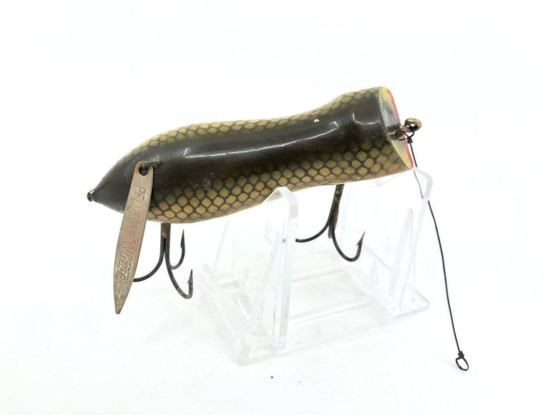 Pflueger Wizard Wiggler 4700, #49 Chub Scale Color, Early Airbrushed Eye Model