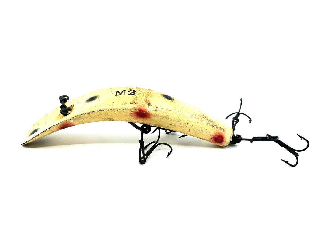 Helin Flatfish M2, White/Spots Color