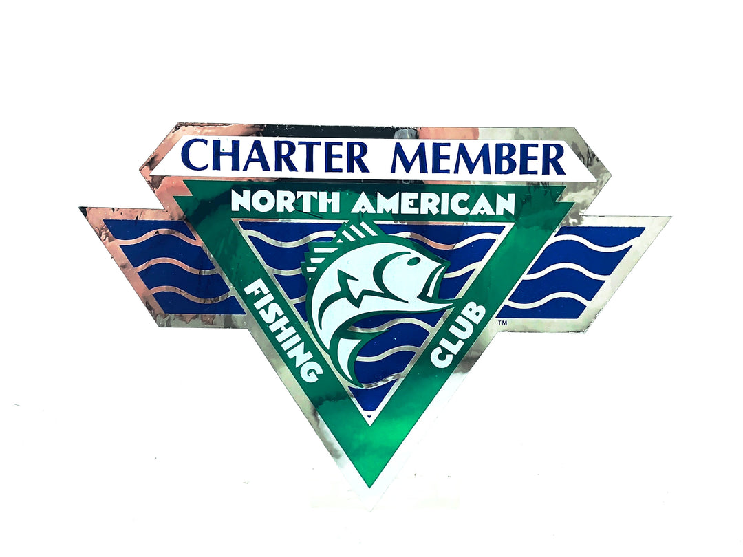 North American Fishing Club Charter Member Sticker