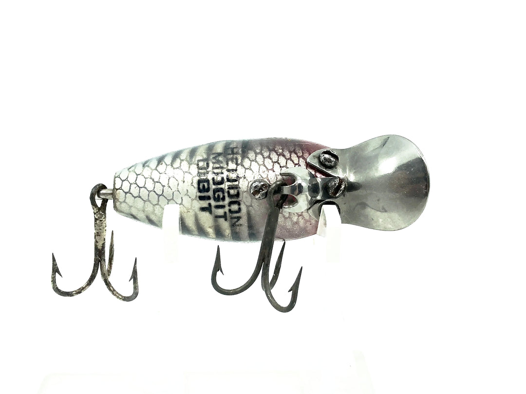 Heddon Midgit Digit River Runt Spook 9020, XRS Silver Shore Color