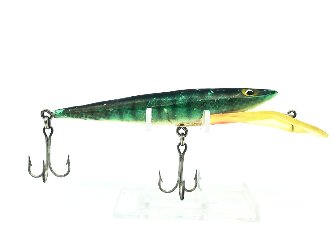 Fred Arbogast Arby, Green/Black Ribs Color