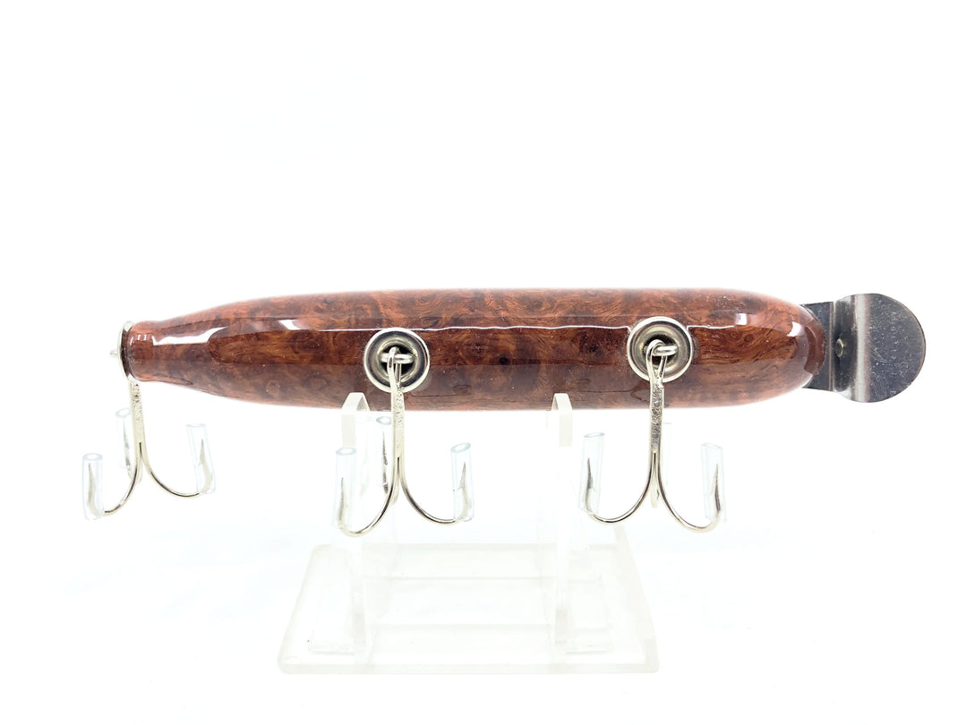 Musky Dan (XXX Lures) Pikie, Ambonya Burl with COA