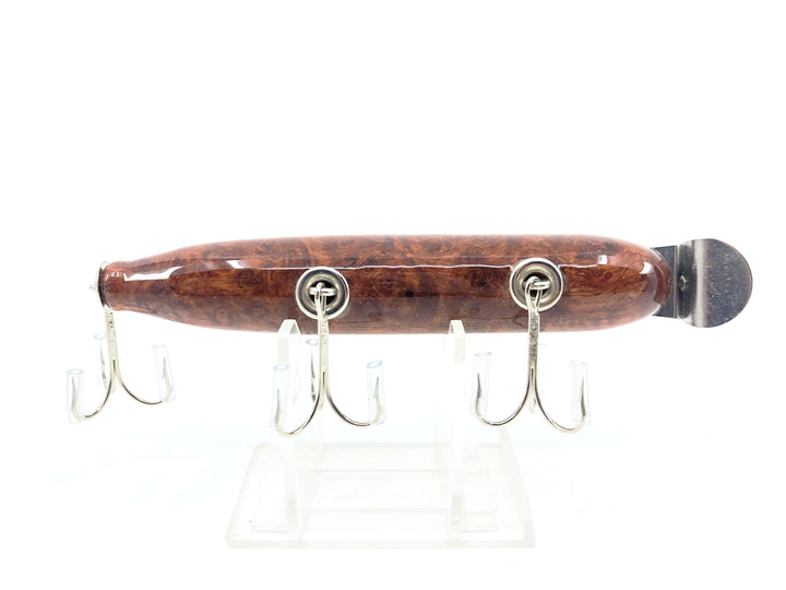 Musky Dan (XXX Lures) Pikie, Ambonya Burl with COA