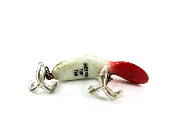 Heddon Tadpolly Tiny Tad, RH Red Head/White Body Color