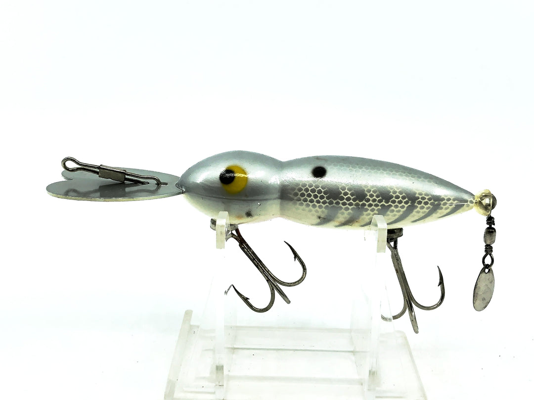 Whopper Stopper Hellbender, Gray Shad Minnow Color