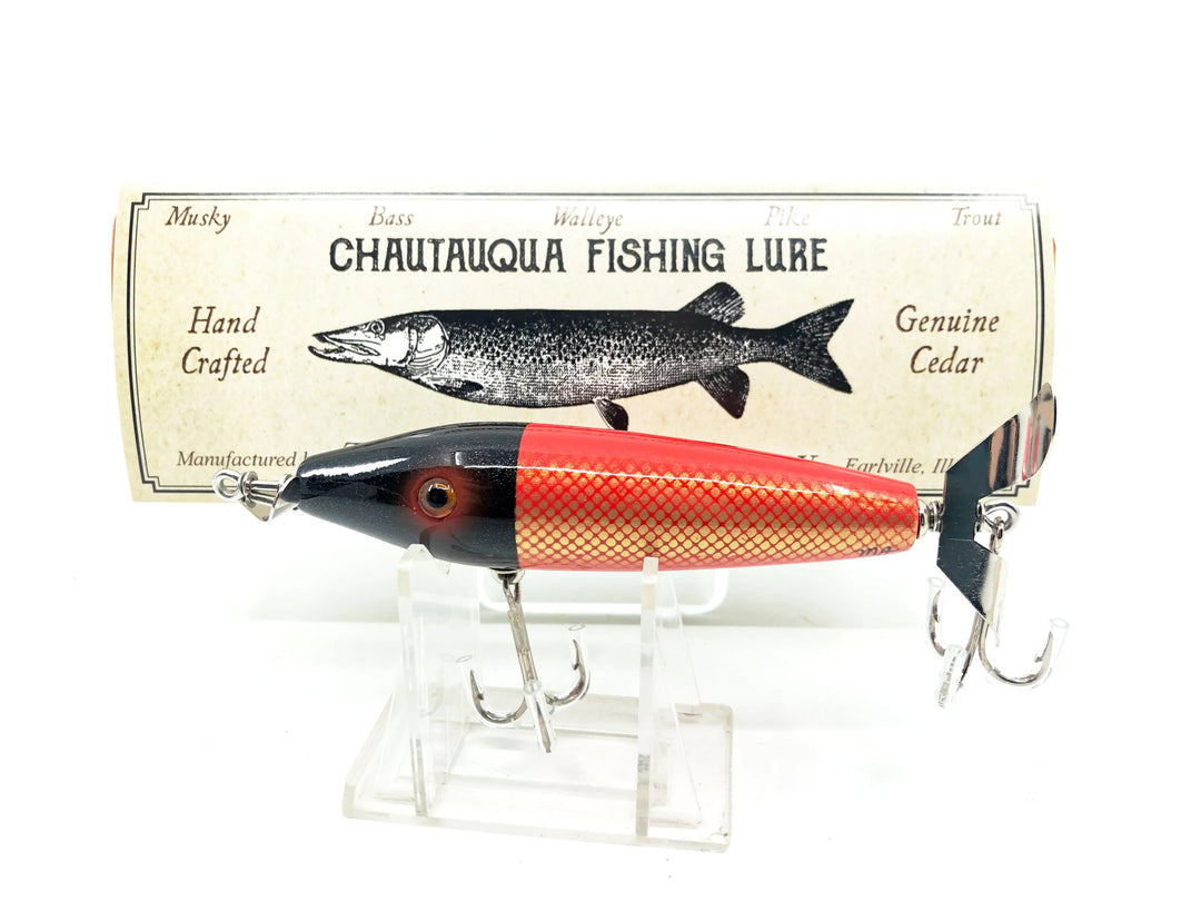 Chautauqua Topwater Minnow, Hot Shot Color