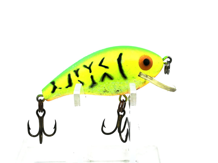 Rebel Teeny Shallow-R F97, #34 Chartreuse/Black Stripes/Green Back Color