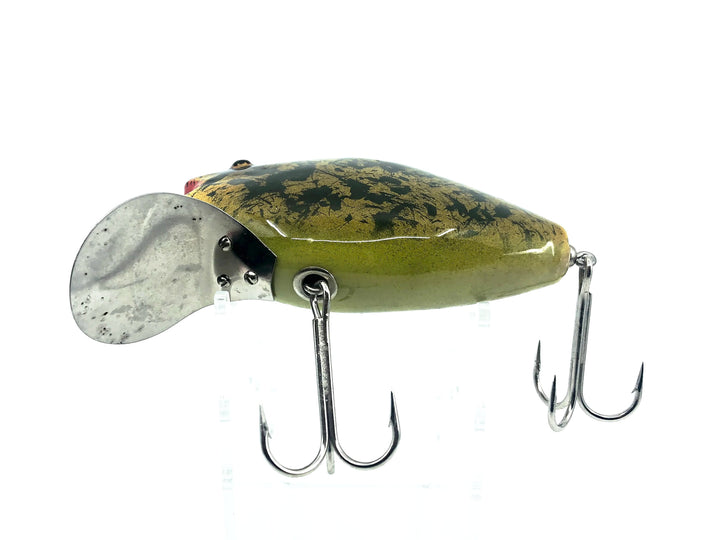 Musky Dan (XXX Lures) Giant Punkinseed 4 1/2", Speckled Frog&nbsp;Color