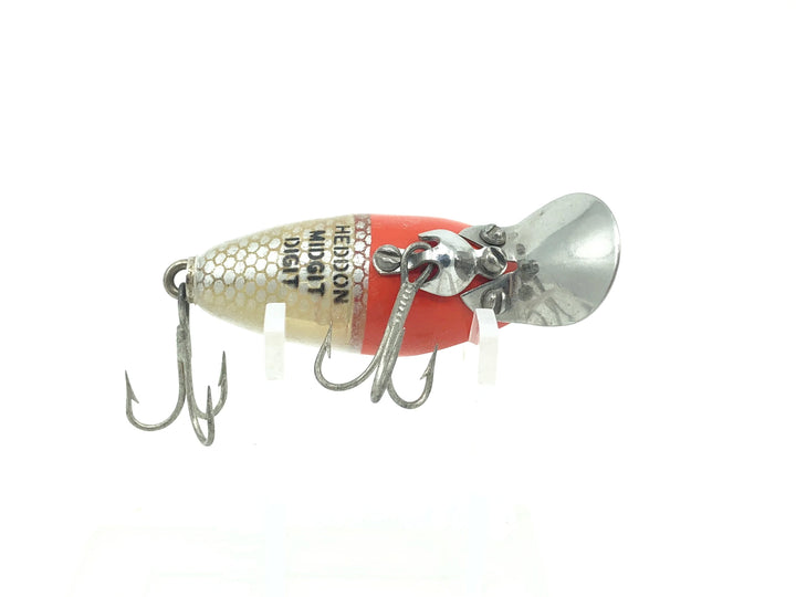 Heddon&nbsp;Midgit Digit River Runt Spook 9020, RH Red Head/White Color