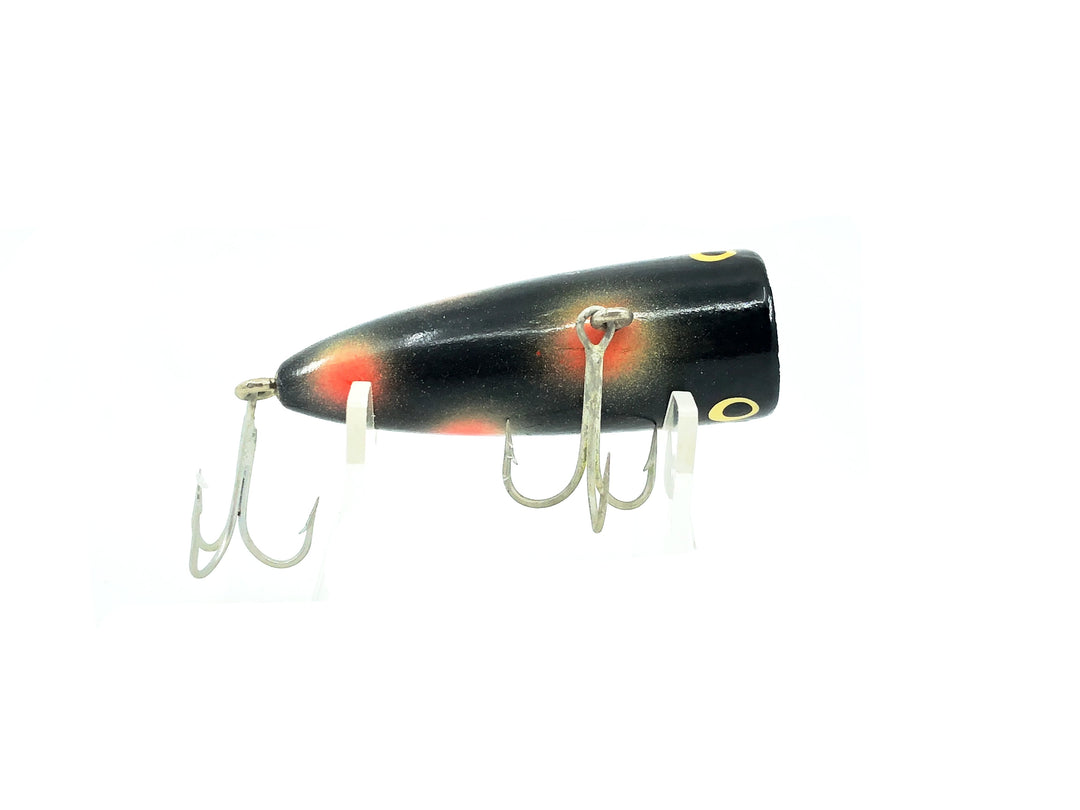 Eppinger Dardevle Osprey Bass Plug, #5405 Black/White Spot-Red Dot Color