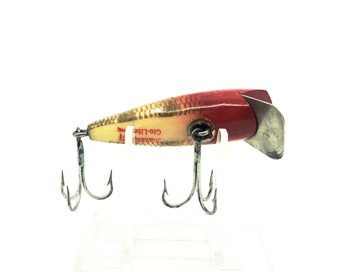 Shakespeare Glo Lite Pup, GPR Green Perch and Red Head Color