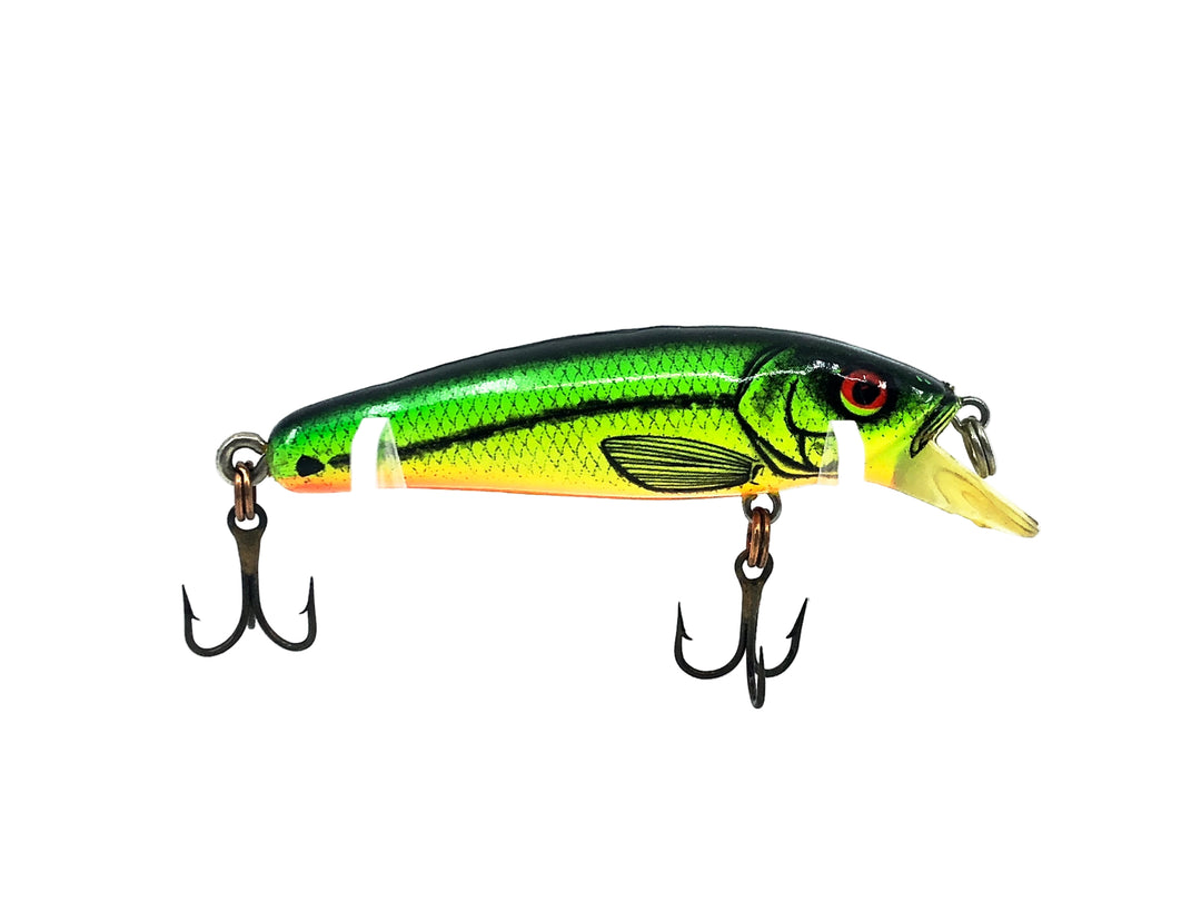 Bomber Long A 13A, XM7 Fire River Minnow/Orange Belly Color
