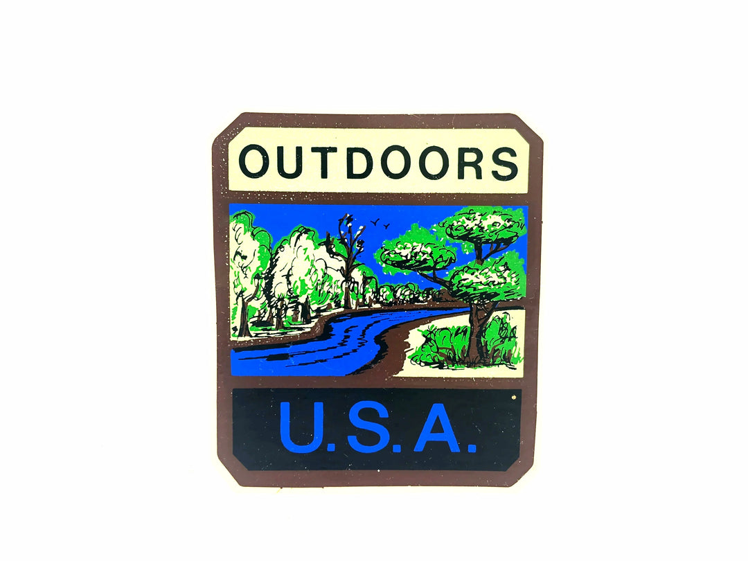 Outdoors U.S.A Sticker