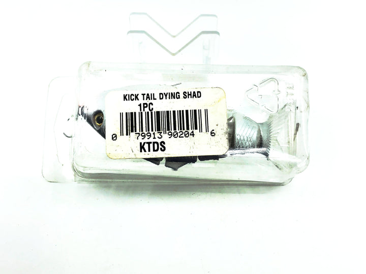 Kick Tail Dying Shad Weedless Swimbait, Purple Shad Color in Box