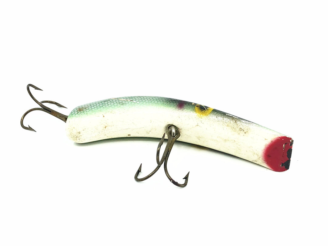Kautzky Wooden Lazy Ike Muskie Ike, SD Shad Color