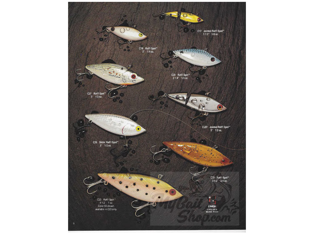 Cotton Cordell 1991 Catalog My Bait Shop, LLC