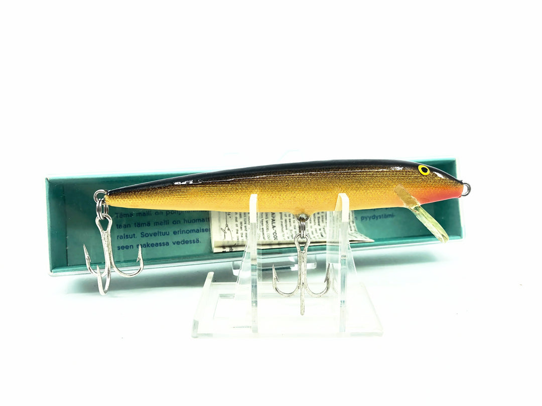Rapala Silver Magnum Floating-13 G-Mag, Gold Color with Box