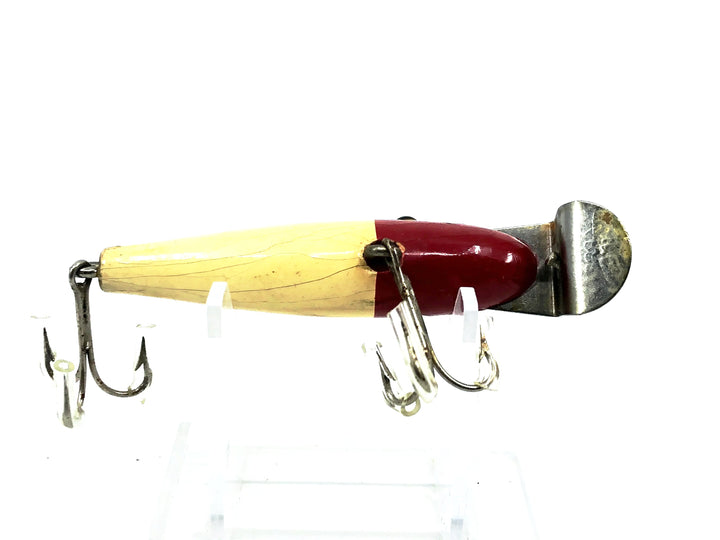 Creek Chub Midget Pikie 2200, #02 Red Head/White Color