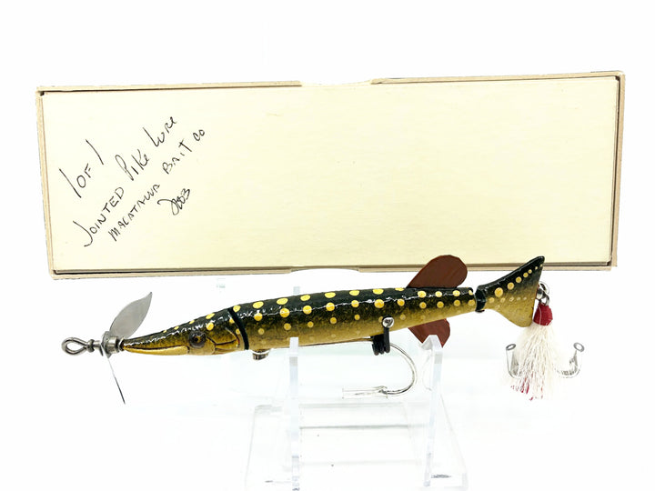 Macatawa Bait Co. Jointed Pike Lure, 1 of 1 w/Box - Signed Box