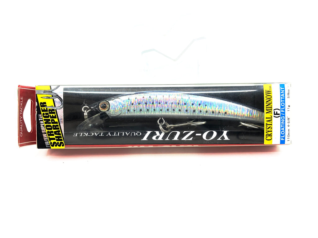 Yo-Zuri Crystal 3D Minnow – Leurre De Pêche Souple, Design 3D, Petite Taille – Pour Carnassiers En Eau Douce Et Salée