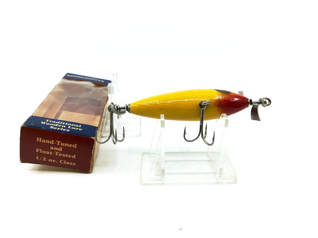 Ozark Mountain Tackle Co. Woodchopper, Yellow/Black Back Color