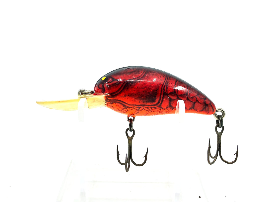 Bomber Model A 6A, XC5 Apple Red Crawdad/Orange Belly Color Screwtail