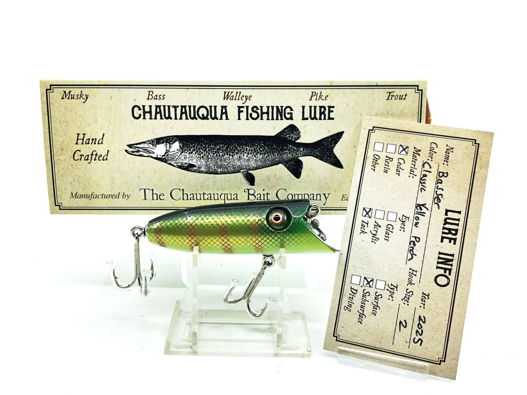 Chautauqua Basser, Classic Yellow Perch Color