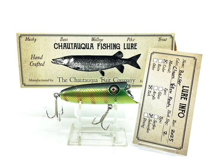 Chautauqua Basser, Classic Yellow Perch Color