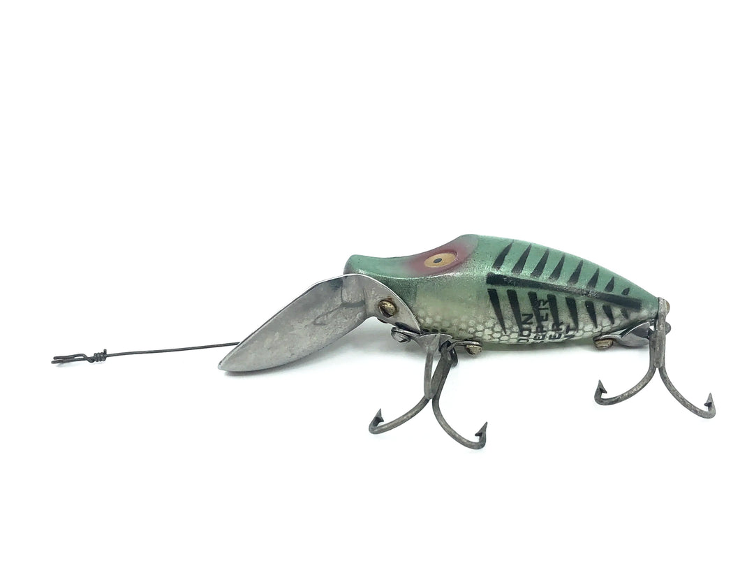 Heddon Scoop Lip Go-Deeper River Runt, Green Shore Color