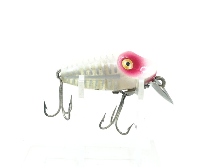 Heddon Midgit Digit River Runt Spook 9020, XRW White Shore Minnow Color