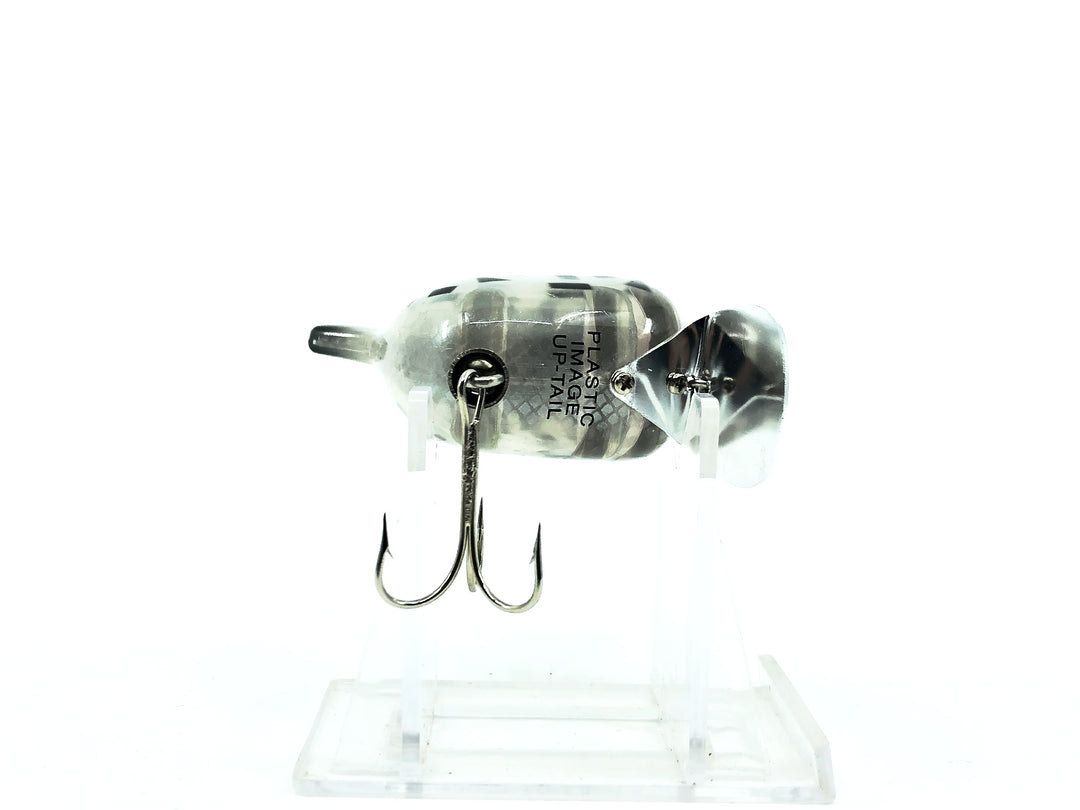 Plastic Image Up-Tail Hi-Tail Imitation, White Coachdog Color