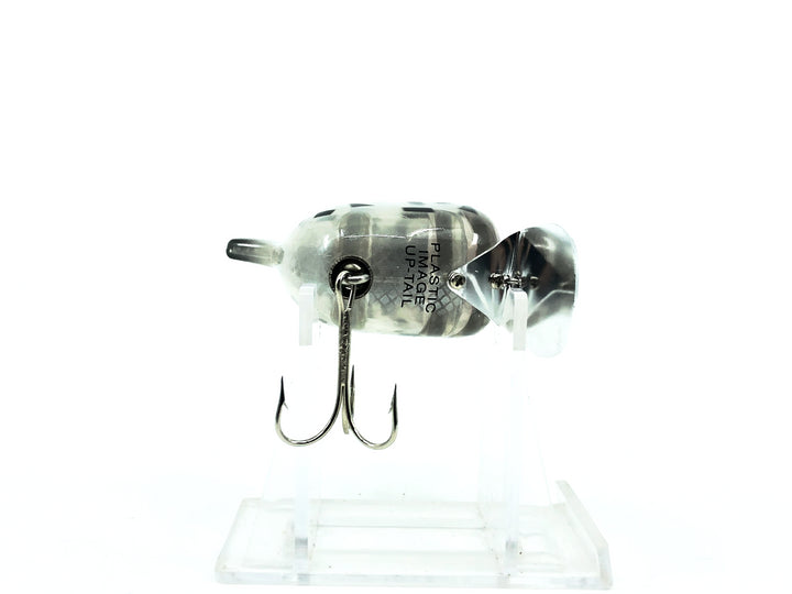 Plastic Image Up-Tail Hi-Tail Imitation, White Coachdog Color