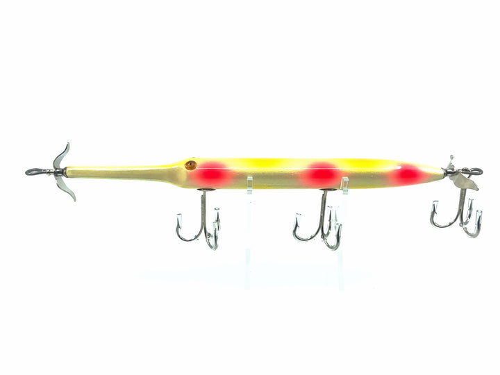 Musky Dan (XXX Lures) Husky Gar 8", Pearl Color