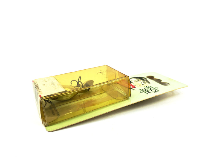 Heddon Tiny Tad 390, NP Nickel Plated Color, on Card